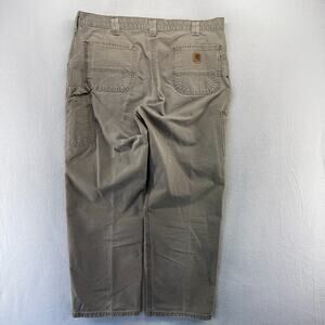 Vintage Carhartt Pants Mens 38x32 Fit 38x30 Dungaree Carpenter Canvas Baggy B151